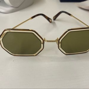 Stunning Gold Chloe Sunglasses